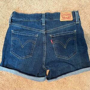 Levi’s Mid Length Jean Shorts
